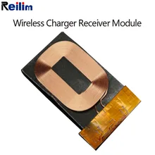 Reilim Универсальный Qi беспроводной зарядный Модуль приемника для беспроводной катушки питания с TI чипом(QR-200