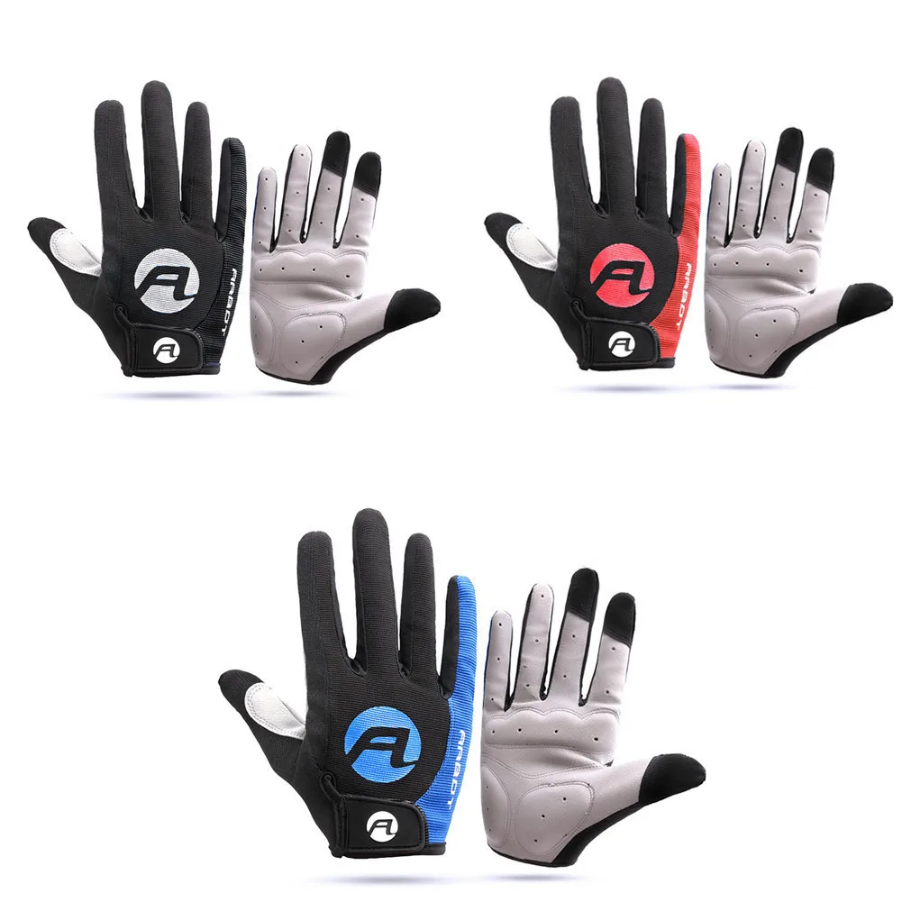 Touch Screen Men Women Cycling Gloves Full Finger Bicycle Gloves Anti-slip Gel Pad Motorcycle MTB Road Bike Glove Luva Mittens