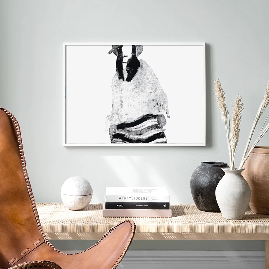 Fashion Lady Quotes Wall Art Canvas Painting Nordic Posters And Prints Abstract Black White Pictures For Living Room Decor|Рисование и