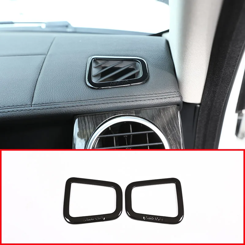 

Piano Black Inner Dashboard Side Air Vent Outlet Cover For Land Rover Discovery 4 LR4 2010-2015 Car Accessories 2pcs