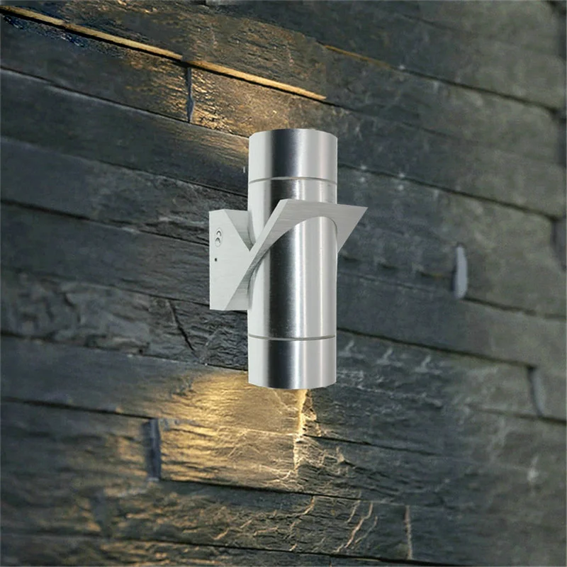 

LED aluminum alloy outdoor wall lamp uplight door garden light indoor wall lamp track light