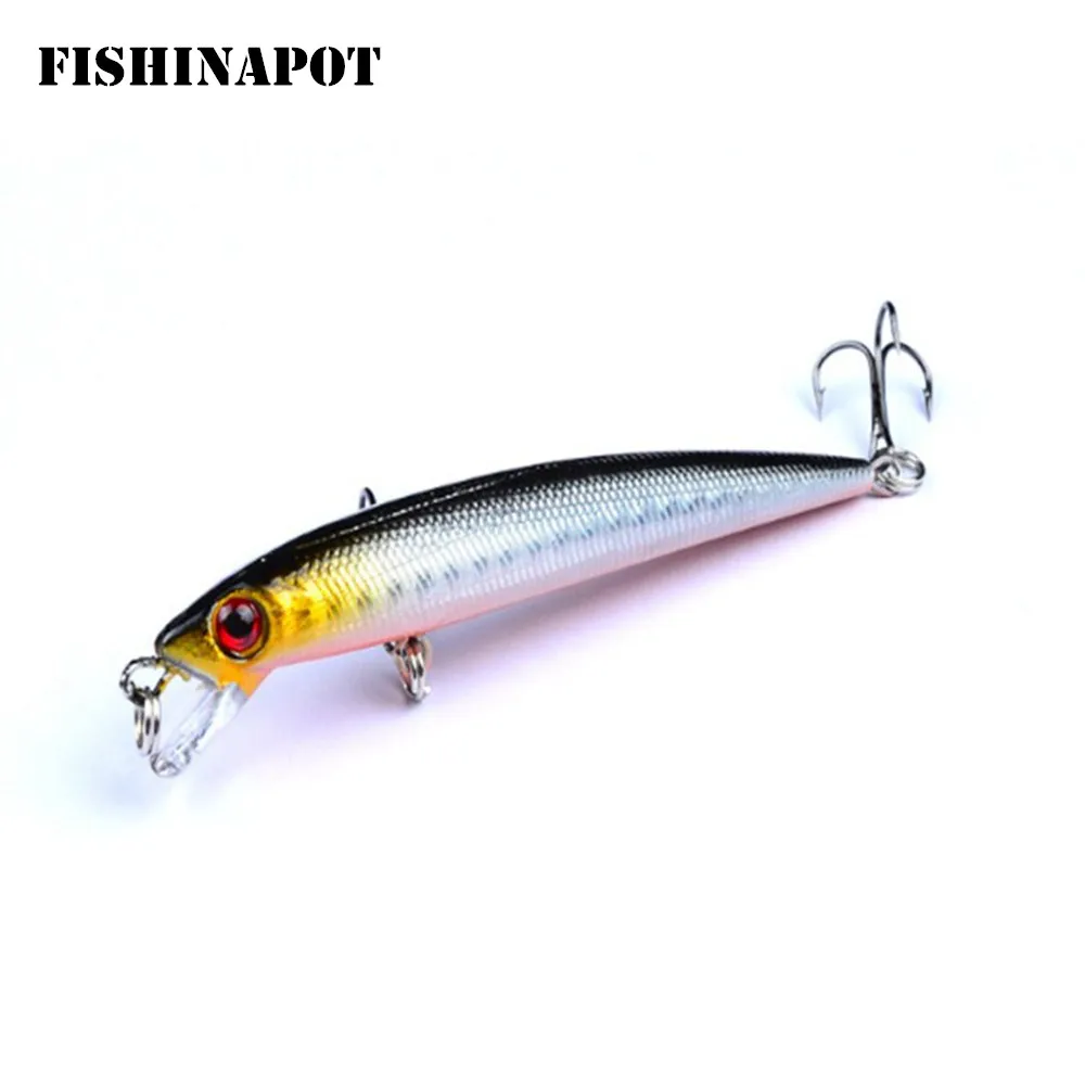 FISHINAPOT 1 шт. 9 см/6 2 г блесна рыболовные приманки Воблеры качество искусственные
