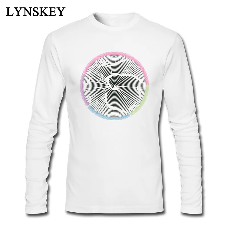 Rife Summer Tops Shirt Crewneck Summer/Fall 100% Cotton Long Sleeve T Shirt for Men Lifes Tree Birthday Tee-Shirts Top Quality Lifes Tree white
