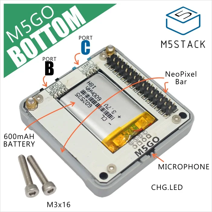 M5Stack Battery Bottom Charging Base Esp32 Kit Rfid Magnetic Usb C M5Gofire With 600300Mah Micneopixel Bar Iot huismerk kopen in de aanbieding M5Stack Battery Bottom Charging Base Esp32 Kit Rfid Magnetic Usb C M5Gofire With 600300Mah Micneopixel Bar Iot huismerk kopen in de aanbieding