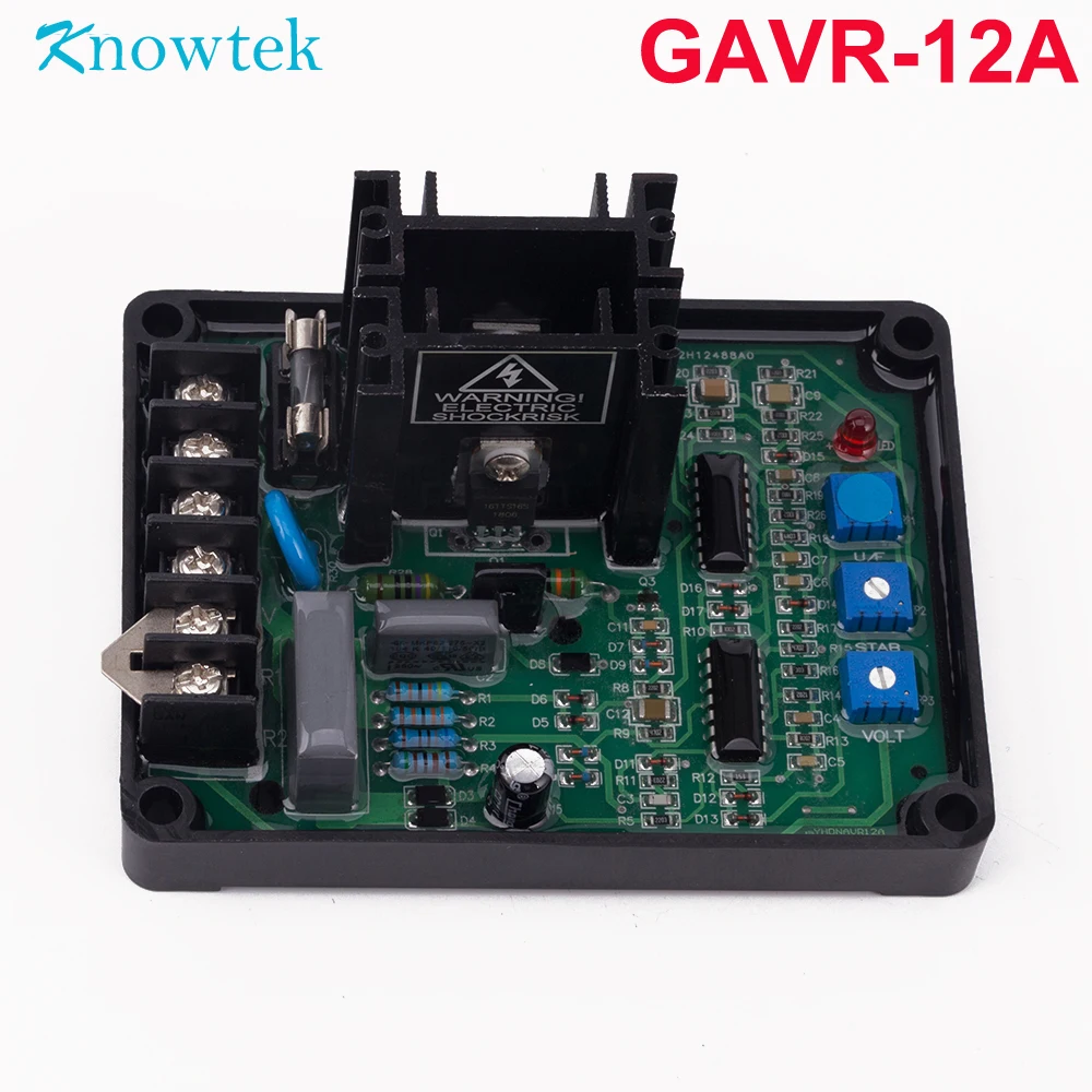 

Universal 12A AVR GAVR-12A Automatic Voltage Regulator for 150KVA Brushless Generator Parts Volt regulation