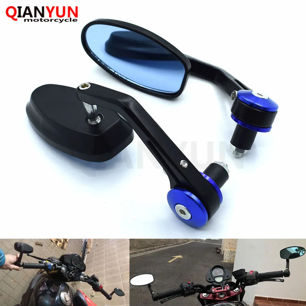 

Motorcycle accessories Mirror View Side Rear Mirror Handle bar For TRIUMPH 675 STREET TRIPLE R er6n retrovisor de moto