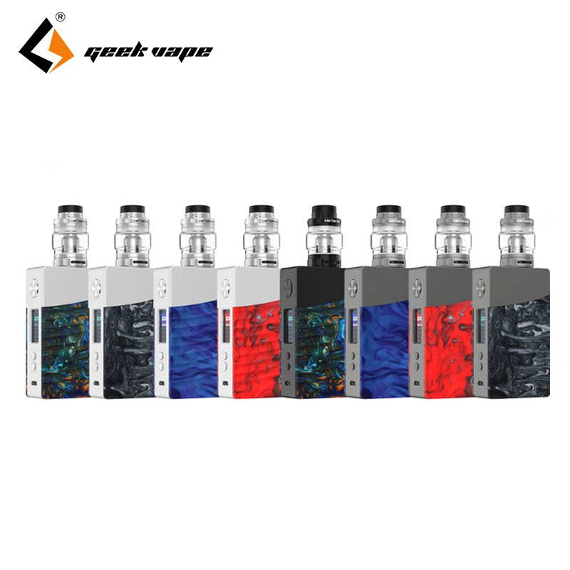 Новейший оригинальный комплект Geekvape nova 200 W в виде чипсета mod с баком Cerberus питание