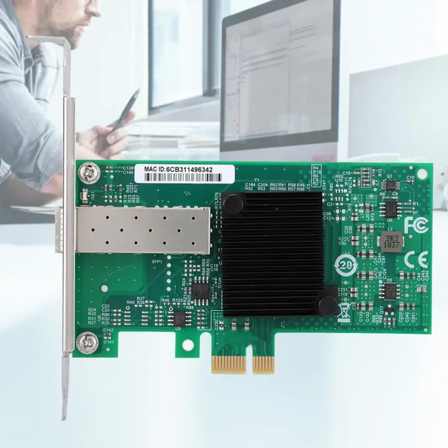 BCM5078 1000 Мбит/с PCIe гигабайт; LAN; карта NIC сетевая карта PXE/Jumbo 1G SFP интерфейс гигабитная карта