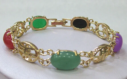 &gt&gt&gt&gt&gtword Jewellery Exquisite multicolor Jade Bracelet Grade Armschmuck bracelets Bangle | Украшения и аксессуары