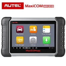 Autel MaxiCOM MK808 Automotive Scanner IMMO/EPB/SAS/BMS/TPMS/DPF Service MD802+MaxiCheck Pro MX808 OBD2 OBD