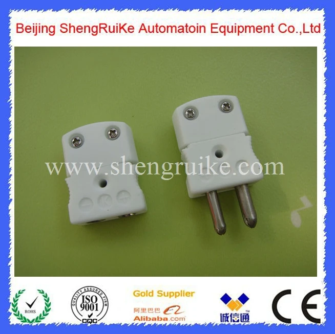 

K Temperature Standard Ceramic Thermocouple Connector -50-1000C