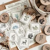 Vintage forest animal Series round stamp DIY wooden rubber stamps for scrapbooking stationery scrapbooking standard stamp ► Photo 2/6