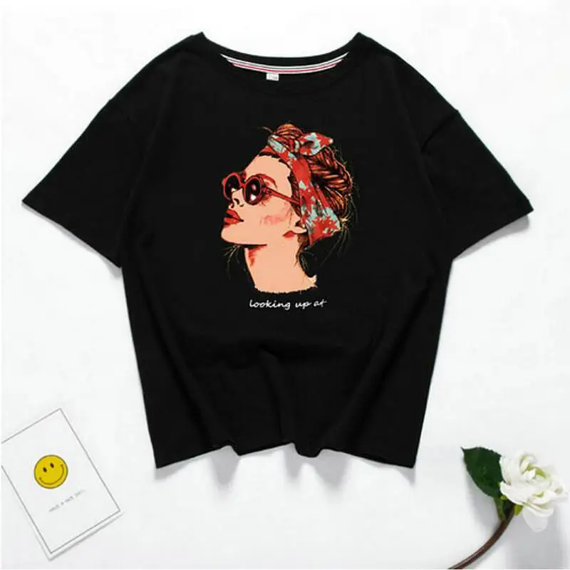 TuangBiang 2018 Vogue Casual divertido T Camisas de mujer Tops de algodón de verano Camiseta mujer Camiseta Rosa Camiseta mujer Camiseta femenina TuangBiang 2018 Vogue Casual divertido T Camisas de mujer Tops de algodón de verano Camiseta mujer Camiseta Rosa Camiseta mujer Camiseta femenina