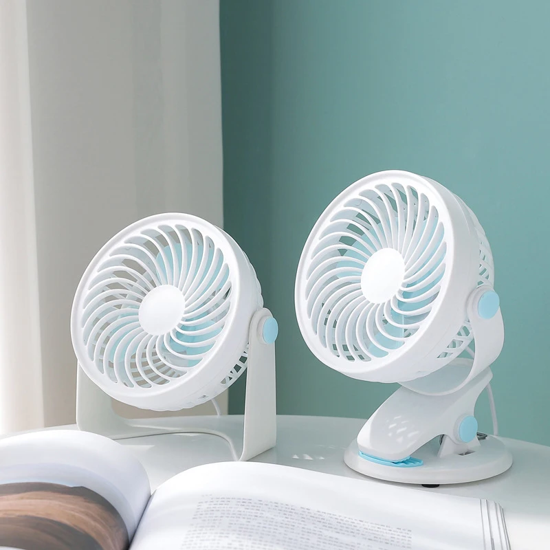 

Mini Portable Fan Efficient Brushless Stand Fan Usb Charging Silent Office Home Table Small Fans 2 Gear Adjustment