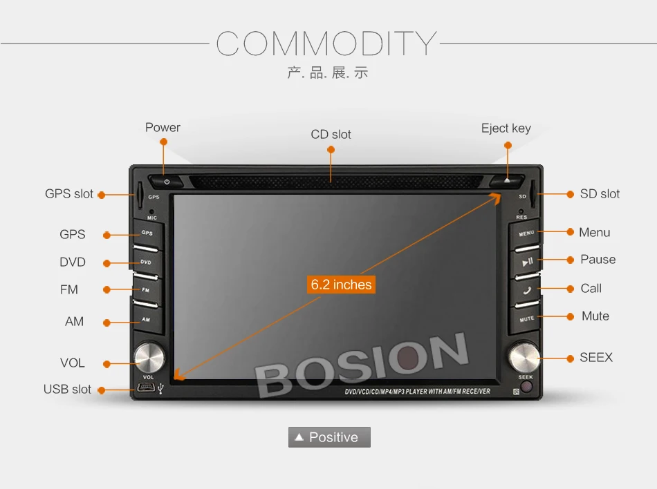 Sale Wince 2 DIN Autoradio Car DVD GPS Player Double Radio Stereo In Dash MP3 Head Unit CD parking 2DIN HD TV Radio Video Audio 4