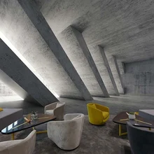 Пользовательские фото обои ретро промышленного ветер цемент зола расширение пространства росписи Гостиная ТВ Фоновые украшения 3D обои