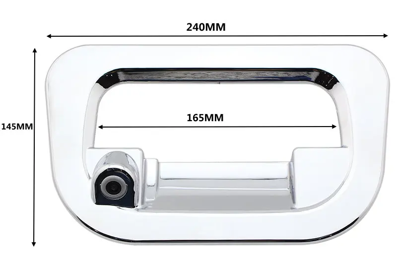 Liislee Car Reverse Rearview Camera For Toyota Hilux  Vigo 2015 ~2018 Backup Parking Camera  Pickup Trunk Handle CAMSIZE