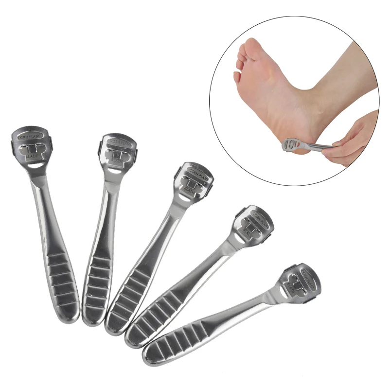 

New Foot Care Pedicure Machine Stainless Steel Hard feet Skin Cutter Cuticle Remover Shaver Professional Dead Skin Removal