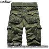 2017 LetsKeep New Summer camouflage shorts men casual cotton cargo short pants baggy military camo shorts no belt 29-44, MA332 ► Photo 3/6