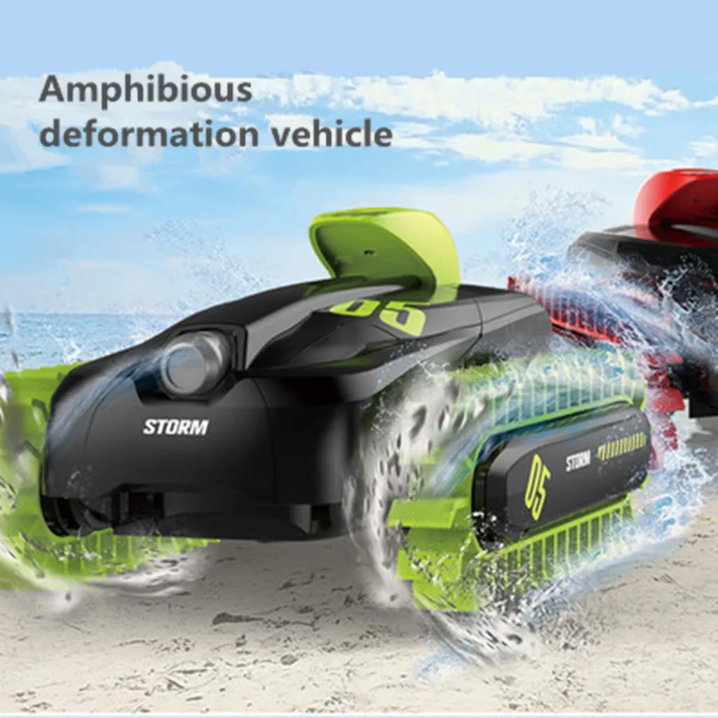 

STORM 2.4G Electric RC Car Remote Control Stunt Amphibious Trucks Gifts RTR Toys Cool Car Kids Toys Gifts For Boys