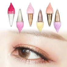 PNF 6 цветов Shimmer Ice жидкий крем подводка для глаз водостойкий долговечный блестящий цвет серебристый, золотой дымчатый блеск подводка глаз Макияж PN009