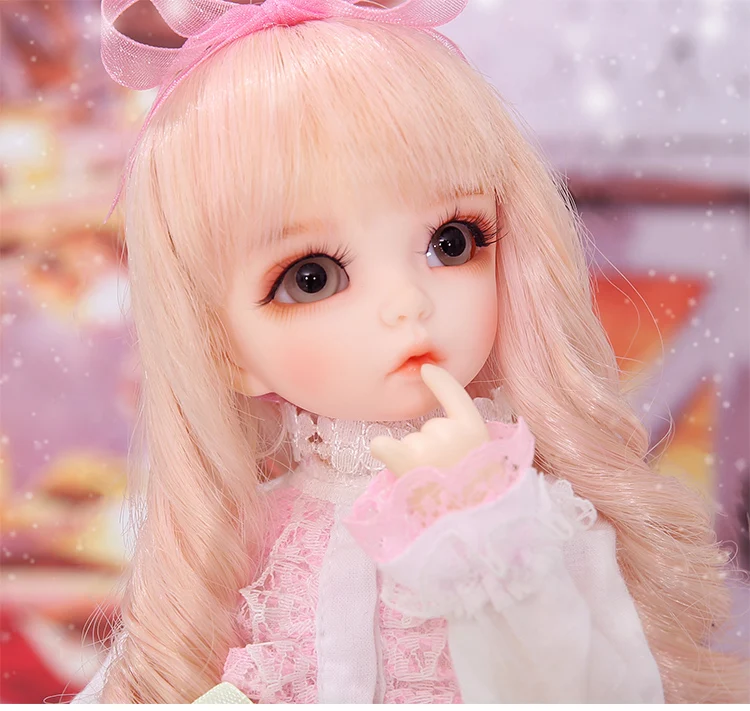 BJD куклы Littlefee Ante 1/6 Yosd розовый золотой вьющиеся волосы Лолита полный набор опций девушка игрушки для девочек лучший подарок Сказочная страна FL