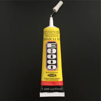 

high quality Clear Adhesive Sealant Glue E8000 50ml for DIY Diamond Clothes Shoes Paste Jewelry Craft