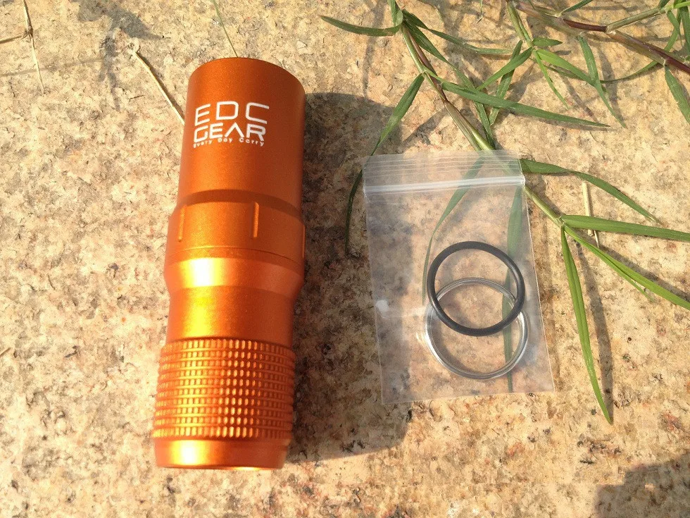 EDC gear CNC технология прочности алюминиевая водонепроницаемая герметичная