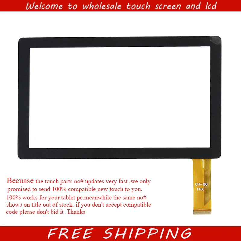 

New 7" YeahPad A13 Dragon Touch MID7134B Tablet ZHC-Q8-057A touch screen panel Digitizer Glass Sensor replacement Free Shipping