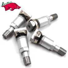 4x Harbll Infiniti TPMS Válvula Do Pneu Para Land Rover Volvo BMW Válvula Sem Câmara de ar Para O Sistema de Monitoramento da Pressão Dos Pneus Sensor de Renault