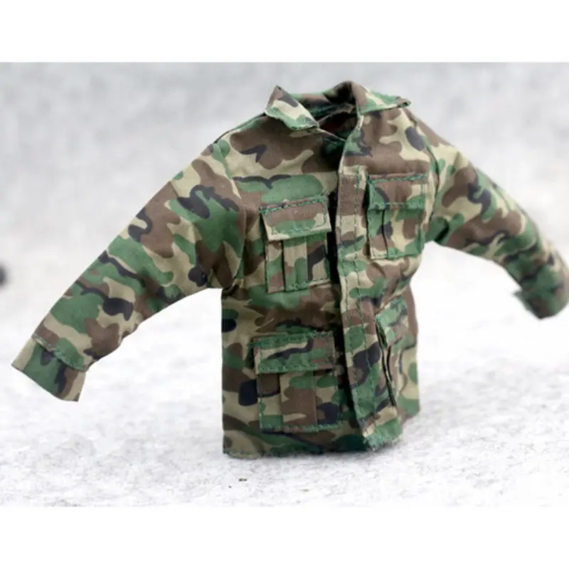 [Wamami] 1:6 Масштаб фигурки игрушки камуфляж пальто/брюки одежда