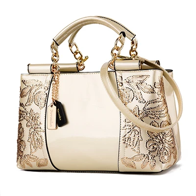

JIULIN Luxury Evening Bags Women Leather Handbag Embroidery Shoulder Bags Female Purses and Handbags with Sequins Totes HOT