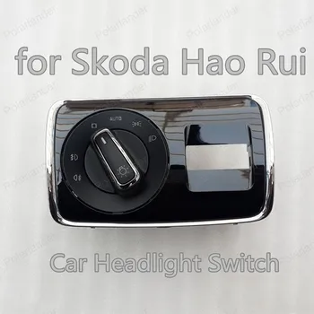 

Polarlander Knob Button Car Headlight On/OFF Switch 3TD941431 for S/koda Hao R/ui Fog Headlight Lamp