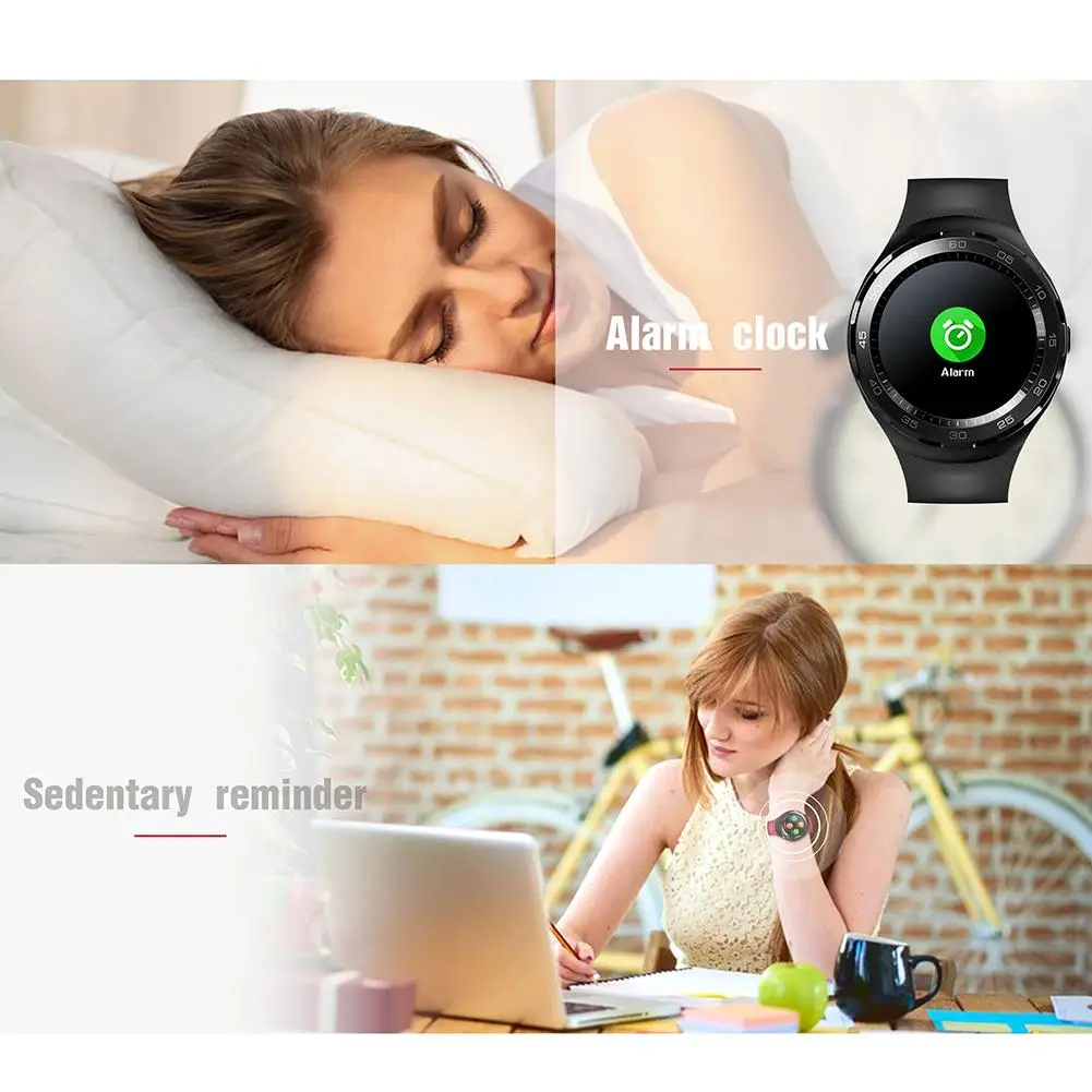 High Qualty Touch Screen Sports Smartwatch 1.2 Inch Heart Rate Sleep Monitoring Bluetooth 4.0 Smart Watch Sport Wearable Device