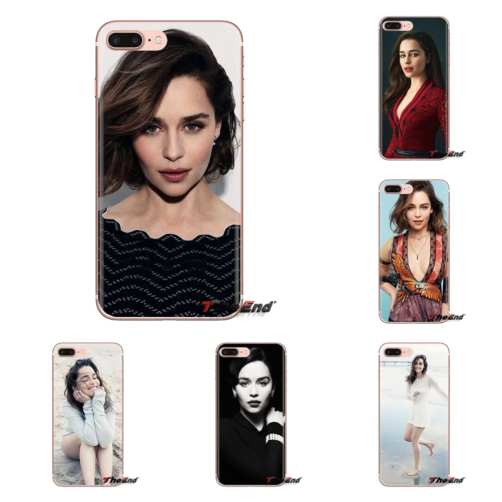Emilia Clarke London England Star Silicone Phone Shell Case For Xiaomi Redmi 4A S2 Note 3 3S 4 4X 5 Plus 6 7 6A Pro Pocophone F1 |