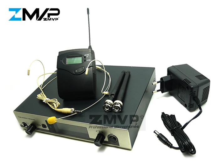 ZMVP المهنية 322 G3 مكبر صوت لا سلكي ذو تردد فوق العالي الكاريوكي خطاب اللاسلكي نظام مع Bodypack الارسال سماعة Mirophone Mic