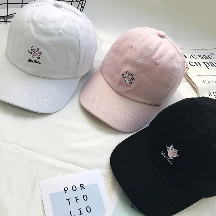 

YouGeMan Fashion Hip Hop Snapback Baseball Cap Korean Style Ulzzang Harajuku Embroidery Letter Lovely Peaked Hat For Men Women