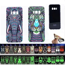 Luxo matte tpu estojo para samsung s20 nota 10 9 8 s10 s10e s9 s8 mais a50 iphone 12 11 pro max xs xr macio padrão animal capa