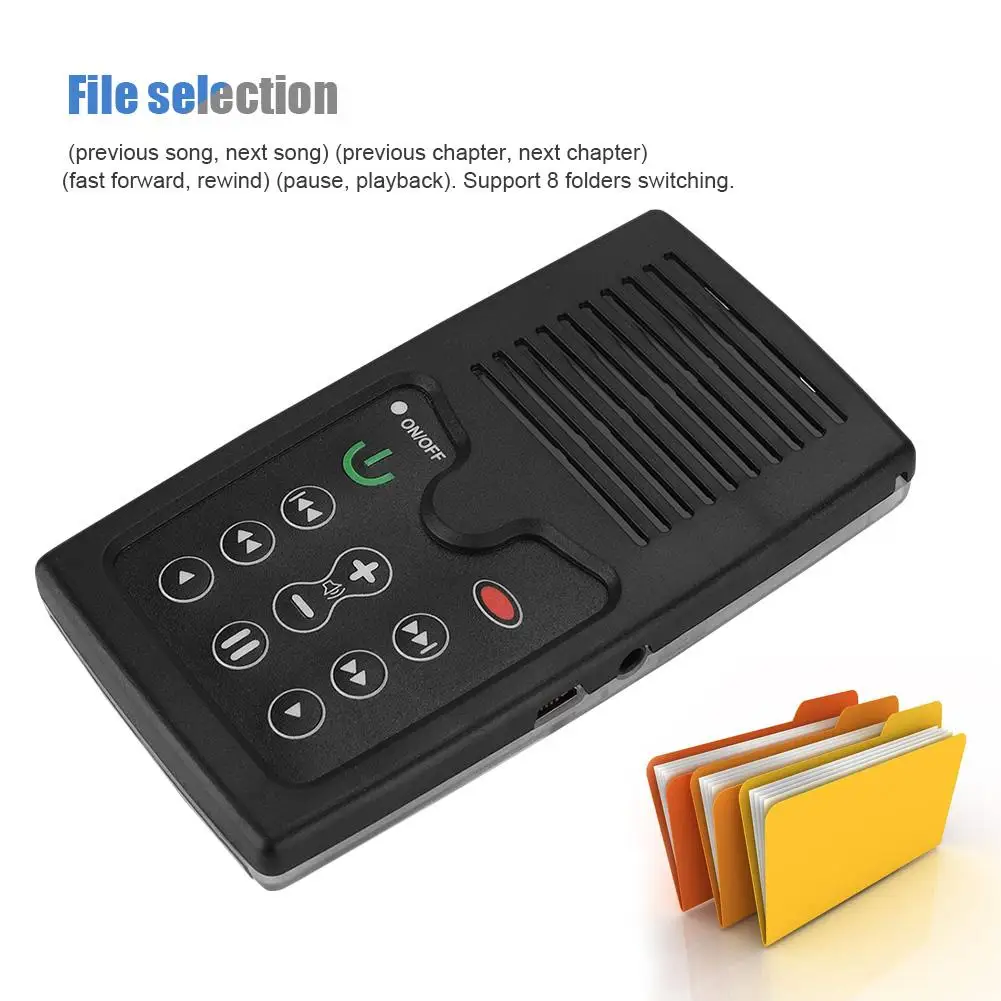 Портативная зарядка на солнечной батарее MP3 Электронная книга Listeners 4G Mini Book Reader 1* Host