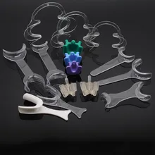 Стоматологическая лаборатория пункт оральный щек губчатый Ретрактор открывалка и рот реквизит укуса резиновый открывалка