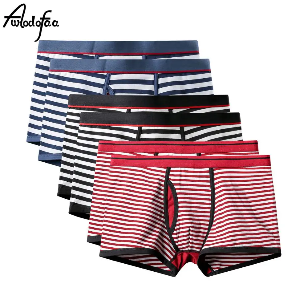 

6Pcs/lot Wholesale Male Cotton Underpant Men Boxers Man Short Breathable Flexible Comfortable Shorts Boxers Male Underwear Set