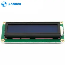 ЖК-дисплей 1602 1602 Модуль 5V ЖК-дисплей 1602 синий экран персонажа ЖК-дисплей Дисплей Модуль синий черный свет новые белые код