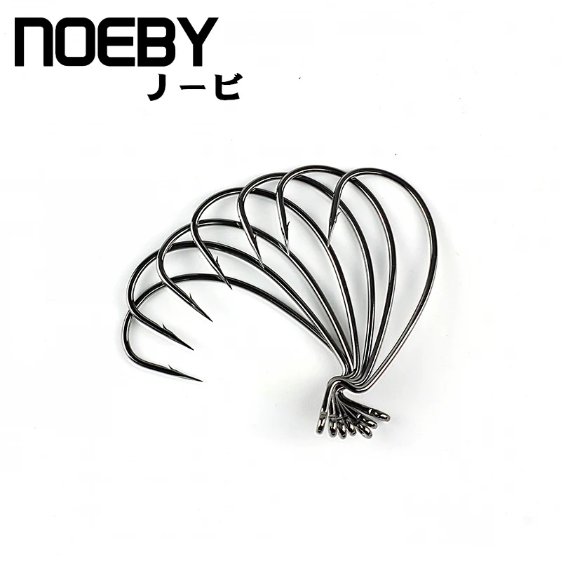 Рыболовный крючок NOEBY колючая рукоятка острый для мягкой приманки снасть из