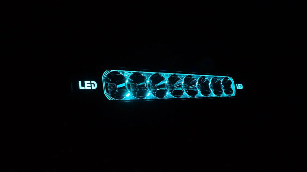 single row rgb led light bar 22inch 20inch led work light bar 72w led driving light headlight headlamp fog foglight heavy duty truck off road vehicles tractor hook machine atv utv pickup 4x4 4wd auxliary (1)