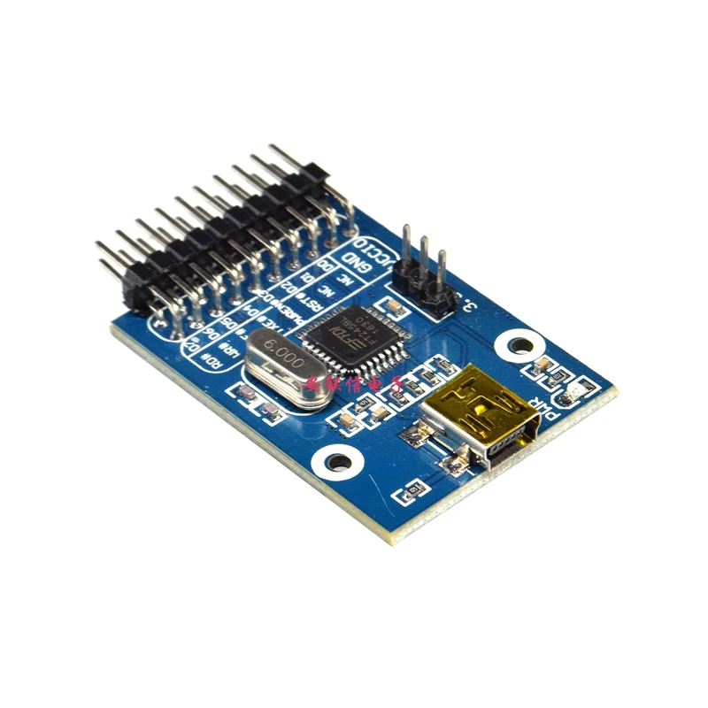 

1pcs/lot FT245 USB Module FT245R FT245RL USB Communication Development Board Kit USB TO Parallel FIFO NEW In Stock