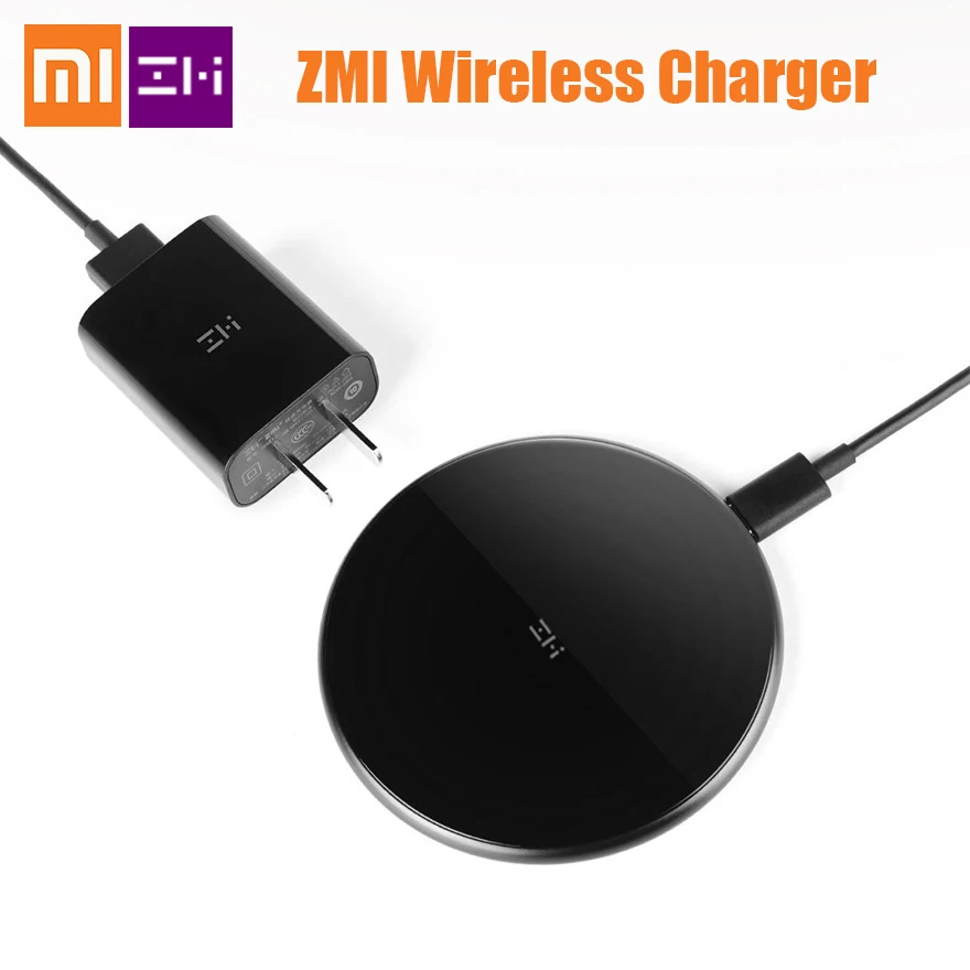 

Xiaomi Mi ZMI Wireless Charger fast quick charge usb cable charging for iphone x 8 redmi note 5 6 pro Samsung s6 Lumia Yota