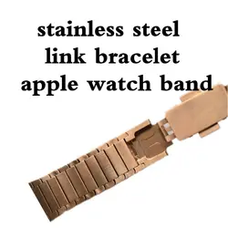 Нержавеющая сталь ремешок для Apple watch браслет 42 мм 38 мм 44 мм 40 мм ссылка браслет ремешок для iwatch 4/3/2/1 316L