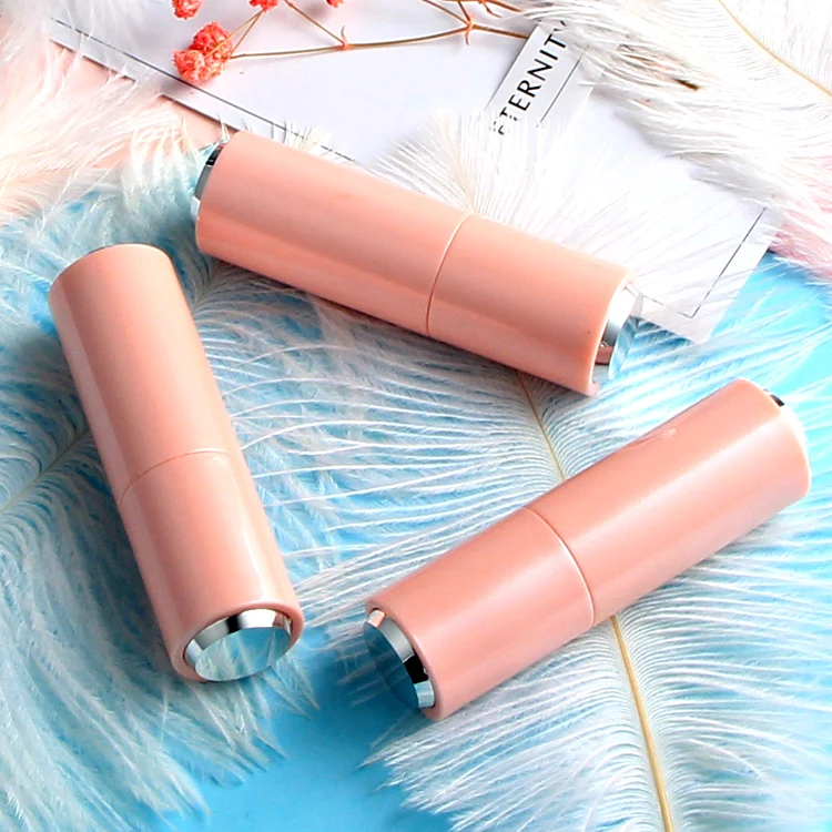 10/20/50pcs Pink Wave Empty Lipstick Tube DIY Makeup Refillable