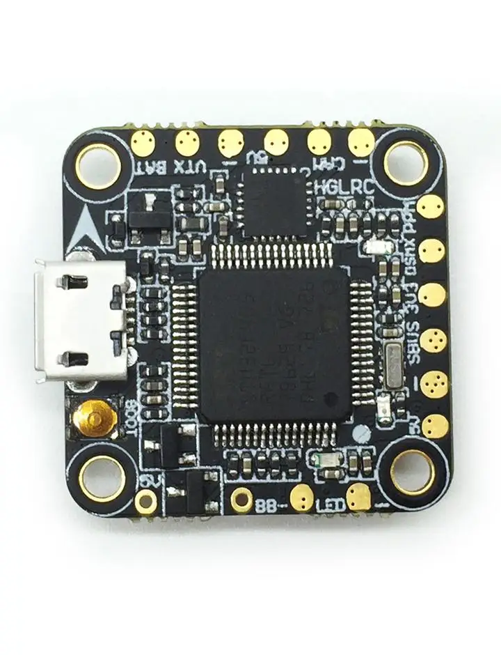 HGLRC 20x20 мм микро F4.V2 Контроллер полета AIO Betaflight OSD 5 в BEC для XJB F413 F428 F438 F440 серии стек Радиоуправляемый Дрон