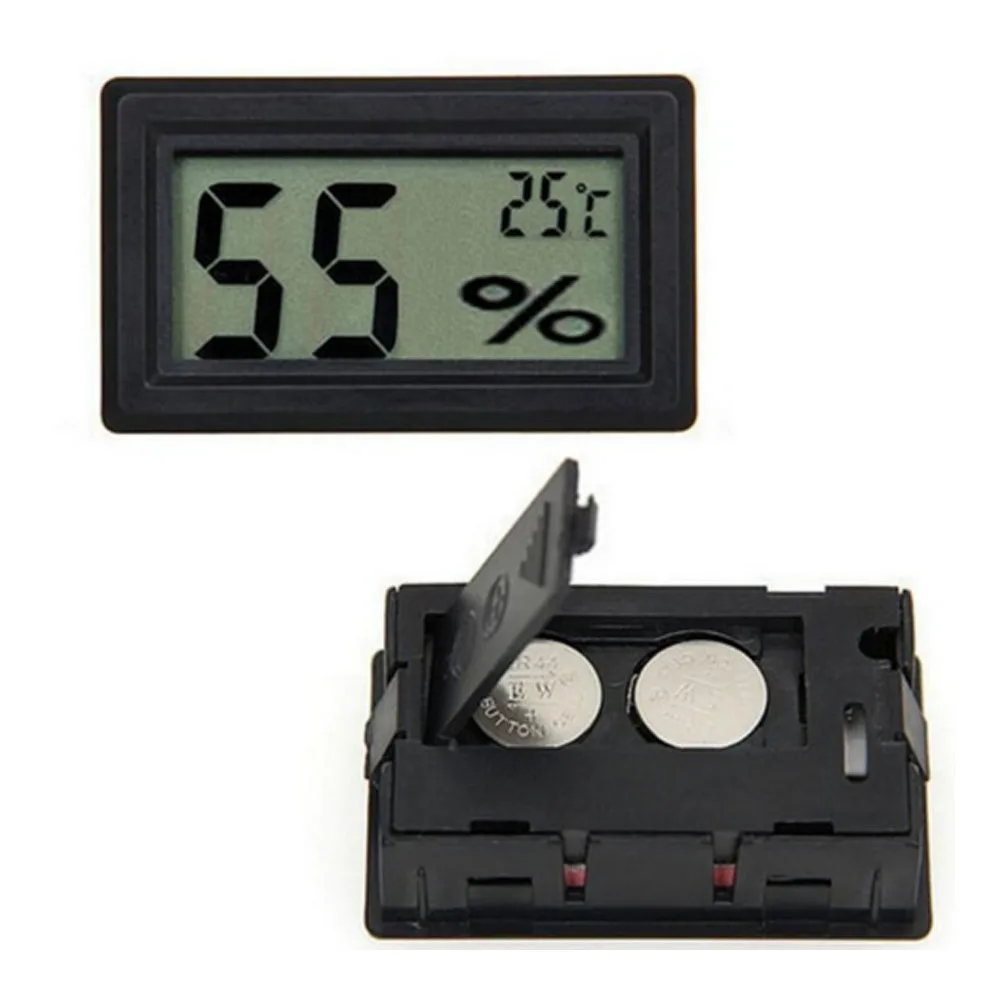 

Mini Embedded Thermometer Electronic Thermometer and Humidimeter Climbing Favorite Digital Display Thermometer